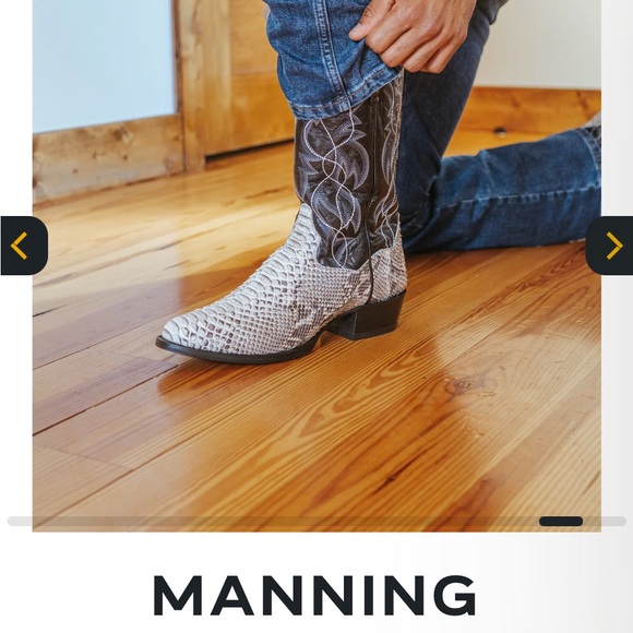 Dan Post python cowboy boots - Picture 4 of 15